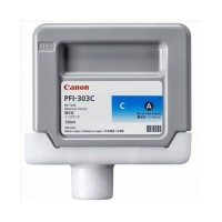 Genuine Cartridge for Canon PFI-303C Cyan Ink Cartridge. Genuine Cartridge for Canon PFI-303C Cyan Ink Cartridge.