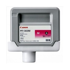 Genuine Cartridge for Canon PFI-303M Magenta Ink Cartridge. Genuine Cartridge for Canon PFI-303M Magenta Ink Cartridge.