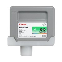 Genuine Cartridge for Canon PFI-301G Green Ink Cartridge.