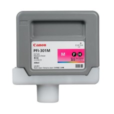 Genuine Cartridge for Canon PFI-301M Magenta Ink Cartridge.