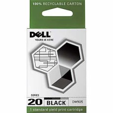 Dell Series 20 Dell Branded Black Cartridge. Dell Series 20 Dell Branded Black Cartridge.