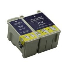 Compatible Cartridge For Epson T017/T018 Cartridge Set. Compatible Cartridge For Epson T017/T018 Cartridge Set.