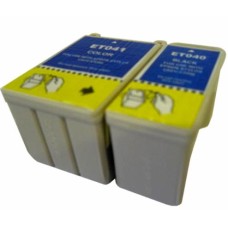 Compatible Cartridge For Epson T040/T041 Cartridge Set. Compatible Cartridge For Epson T040/T041 Cartridge Set.