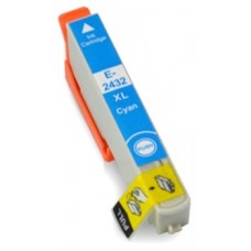 Compatible Cartridge For Epson T2432 Cyan Cartridge. Compatible Cartridge For Epson T2432 Cyan Cartridge.