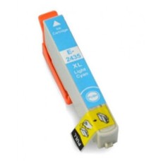 Compatible Cartridge For Epson T2435 Light Cyan Cartridge. Compatible Cartridge For Epson T2435 Light Cyan Cartridge.