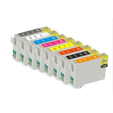 Compatible Cartridge Set For Epson Stylus Photo R1900. Compatible Cartridge Set For Epson Stylus Photo R1900.