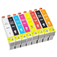 Compatible Cartridge Set For Epson Stylus Photo R2000. Compatible Cartridge Set For Epson Stylus Photo R2000.