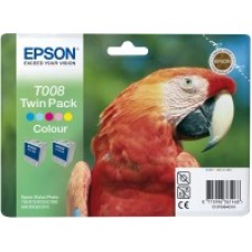 Epson Branded T008 Colour Ink Cartridge. Epson Branded T008 Colour Ink Cartridge.