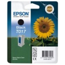 Epson Branded T017 Black Ink Cartridge. Epson Branded T017 Black Ink Cartridge.