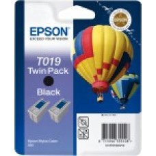 Epson Branded T019 Black Ink Cartridge. Epson Branded T019 Black Ink Cartridge.