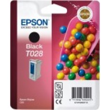 Epson Branded T028 Black Ink Cartridge. Epson Branded T028 Black Ink Cartridge.