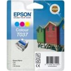 Epson Branded T037 Colour Ink Cartridge. Epson Branded T037 Colour Ink Cartridge.