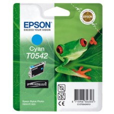 Epson Branded T0542 Cyan Ink Cartridge. Epson Branded T0542 Cyan Ink Cartridge.