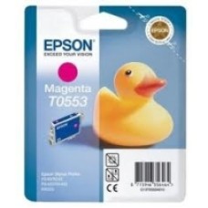 Epson Branded T0553 Magenta Ink Cartridge. Epson Branded T0553 Magenta Ink Cartridge.
