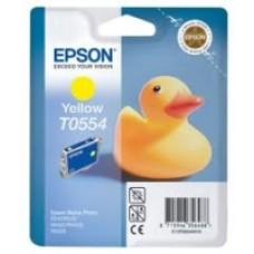 Epson Branded T0554 Yellow Ink Cartridge. Epson Branded T0554 Yellow Ink Cartridge.