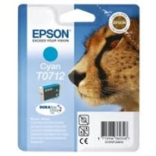 Epson Branded T0712 Cyan Ink Cartridge. Epson Branded T0712 Cyan Ink Cartridge.