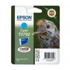 Epson Branded T0792 Cyan Ink Cartridge. Epson Branded T0792 Cyan Ink Cartridge.