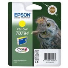 Epson Branded T0794 Yellow Ink Cartridge. Epson Branded T0794 Yellow Ink Cartridge.