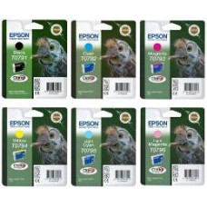 Epson Branded T0797 Ink Cartridge Set. Epson Branded T0797 Ink Cartridge Set.