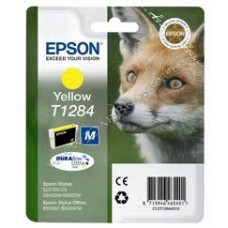 Epson Branded T1284 Yellow Ink Cartridge. Epson Branded T1284 Yellow Ink Cartridge.