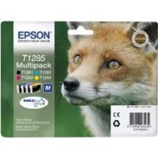 Epson Branded T1285 Fox Ink Cartridge Set. Epson Branded T1285 Fox Ink Cartridge Set.