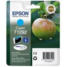 Epson Branded T1292 Cyan Ink Cartridge. Epson Branded T1292 Cyan Ink Cartridge.
