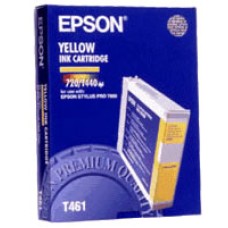 Epson Wide Format T461 Yellow Ink Cartridge. Epson Wide Format T461 Yellow Ink Cartridge.