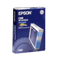 Epson Wide Format T463 Cyan Ink Cartridge. Epson Wide Format T463 Cyan Ink Cartridge.