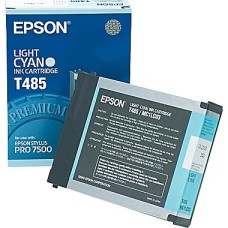 Epson Wide Format T485 Light Cyan Ink Cartridge. Epson Wide Format T485 Light Cyan Ink Cartridge.