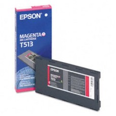 Epson Wide Format T513 Magenta Ink Cartridge. Epson Wide Format T513 Magenta Ink Cartridge.