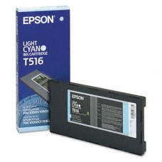 Epson Wide Format T516 Light Cyan Ink Cartridge. Epson Wide Format T516 Light Cyan Ink Cartridge.
