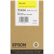 Epson Wide Format T5434 Yellow Ink Cartridge. Epson Wide Format T5434 Yellow Ink Cartridge.