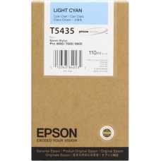 Epson Wide Format T5435 Light Cyan Ink Cartridge. Epson Wide Format T5435 Light Cyan Ink Cartridge.