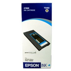 Epson Wide Format T5492 Cyan Ink Cartridge. Epson Wide Format T5492 Cyan Ink Cartridge.