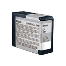 Epson Wide Format T5807 Light Black Ink Cartridge. Epson Wide Format T5807 Light Black Ink Cartridge.