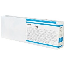 Epson Wide Format T5912 Cyan Ink Cartridge. Epson Wide Format T5912 Cyan Ink Cartridge.