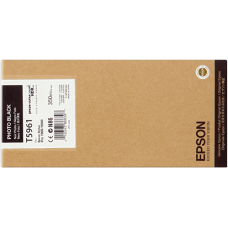 Epson Wide Format T5961 Photo Black Ink Cartridge. Epson Wide Format T5961 Photo Black Ink Cartridge.