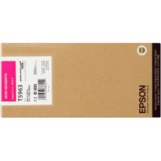 Epson Wide Format T5963 Magenta Ink Cartridge. Epson Wide Format T5963 Magenta Ink Cartridge.