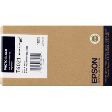 Epson Wide Format T6021 Photo Black Ink Cartridge. Epson Wide Format T6021 Photo Black Ink Cartridge.
