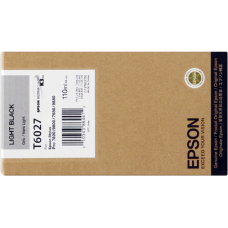 Epson Wide Format T6027 Light Black Ink Cartridge. Epson Wide Format T6027 Light Black Ink Cartridge.