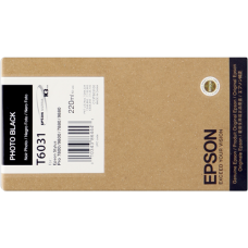 Epson Wide Format T6031 Photo Black Ink Cartridge. Epson Wide Format T6031 Photo Black Ink Cartridge.