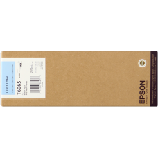 Epson Wide Format T6065 Light Cyan Ink Cartridge. Epson Wide Format T6065 Light Cyan Ink Cartridge.
