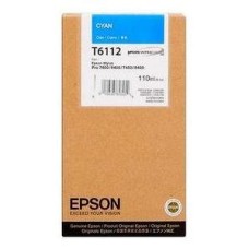 Epson Wide Format T6112 Cyan Ink Cartridge. Epson Wide Format T6112 Cyan Ink Cartridge.