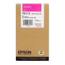 Epson Wide Format T6113 Magenta Ink Cartridge. Epson Wide Format T6113 Magenta Ink Cartridge.