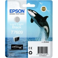Epson Wide Format T7609 Light Light Black Ink Cartridge. Epson Wide Format T7609 Light Light Black Ink Cartridge.