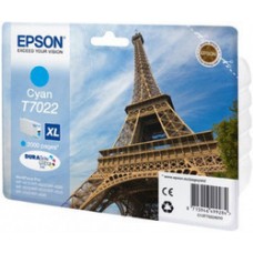 Epson WorkForce Pro T7022 Cyan Ink Cartridge. Epson WorkForce Pro T7022 Cyan Ink Cartridge.