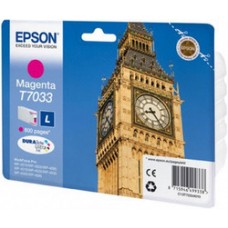 Epson WorkForce Pro T7033 Magenta Ink Cartridge. Epson WorkForce Pro T7033 Magenta Ink Cartridge.