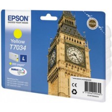 Epson WorkForce Pro T7034 Yellow Ink Cartridge. Epson WorkForce Pro T7034 Yellow Ink Cartridge.