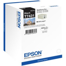 Epson WorkForce Pro T7431 Black Ink Cartridge. Epson WorkForce Pro T7431 Black Ink Cartridge.