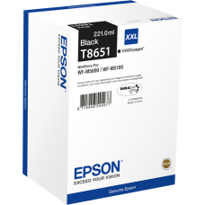 Epson WorkForce Pro T8651 Black Ink Cartridge. Epson WorkForce Pro T8651 Black Ink Cartridge.